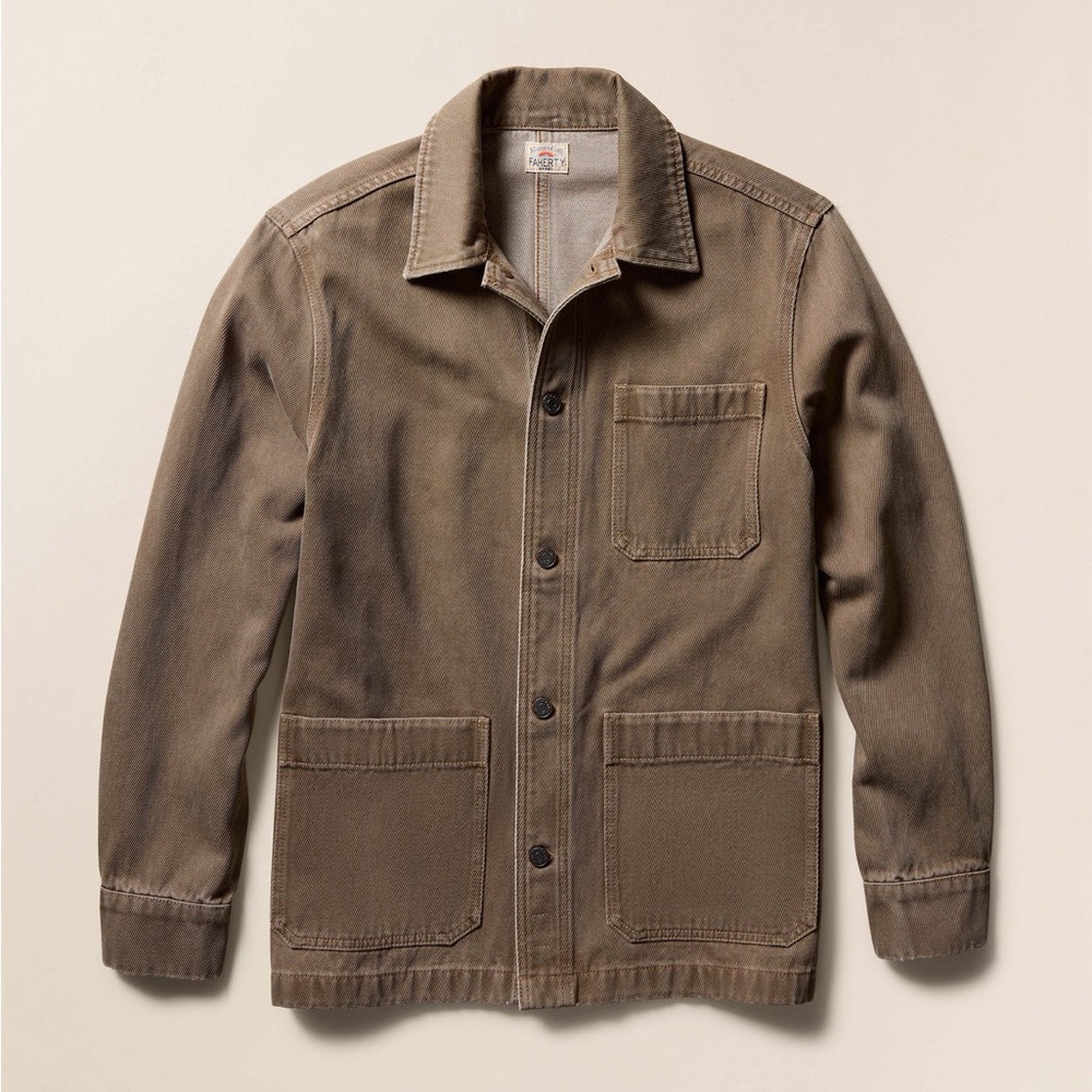 Faherty High Ridge Twill Studio Jacket